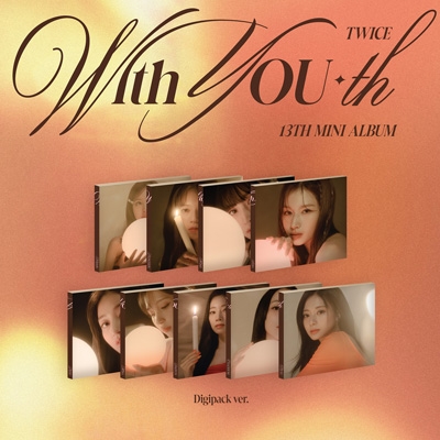 【CD】 TWICE / 13th Mini Album: With YOU-th (Digipack Ver.) (ランダムカバー・バージョン) 送料無料