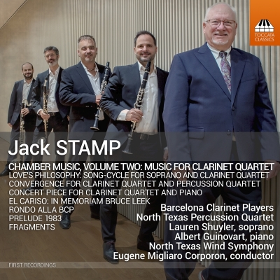 【CD輸入】 スタンプ、ジャック（1954-） / 室内楽作品集 第2集〜クラリネット四重奏のための音楽 バルセロナ・クラリネット