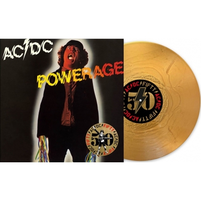 【LP】 AC/DC エーシーディーシー / Powerage (ゴールドヴァイナル仕様 / アナログレコード) 送料無料