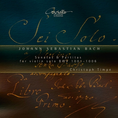 【CD輸入】 Bach, Johann Sebastian バッハ / 無伴奏ヴァイオリンのためのソナタとパルティータ 全曲 クリストフ・ティンペ（