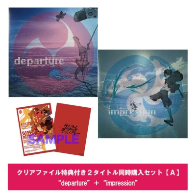 特典クリアファイル付きセットAsamurai champloo music record departure Nujabes