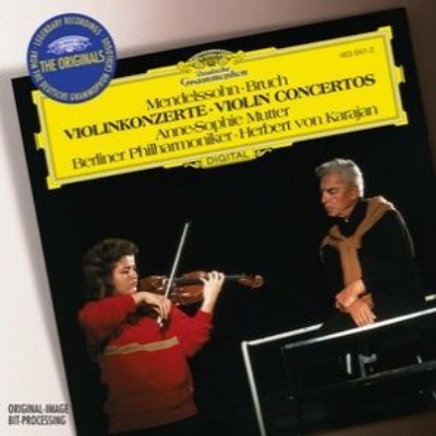 【CD輸入】 Mendelssohn/Bruch / メンデルスゾーン：ヴァイオリン協奏曲、ブルッフ：ヴァイオリン協奏曲第１番 ムター（ｖｎ