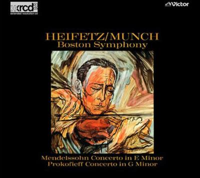 【CD国内】 Mendelssohn / Prokofiev / メンデルスゾーン：ヴァイオリン協奏曲、他 ハイフェッツ（vn）ミュンシュ＆ボストン