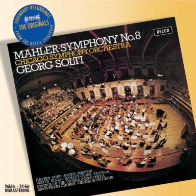 【CD輸入】 Mahler マーラー / 交響曲第８番『千人の交響曲』 ショルティ＆シカゴ交響楽団