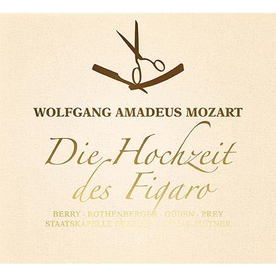 【CD輸入】 Mozart モーツァルト / 『フィガロの結婚』全曲（ドイツ語） スイトナー＆シュターツカペレ・ドレスデン、ベリー