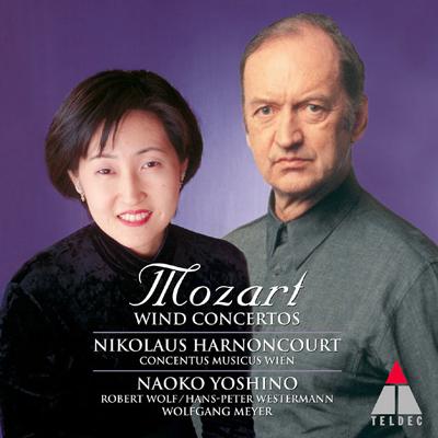 【CD国内】 Mozart モーツァルト / フルートとハープのための協奏曲、他 吉野直子、アーノンクール＆ウィーン・コンツェント