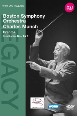 【DVD】 Brahms ブラームス / 交響曲第１番、第２番 ミュンシュ＆ボストン交響楽団（１９６１、１９６０） 送料無料
