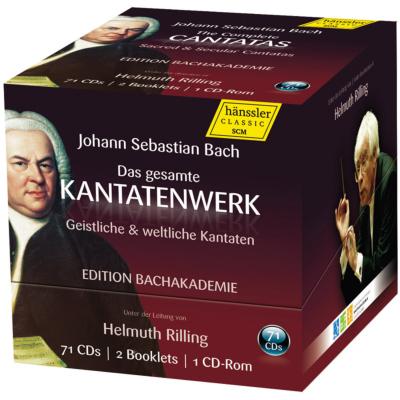【CD輸入】 Bach, Johann Sebastian バッハ / カンタータ全集 リリング＆シュトゥットガルト・バッハ・コレギウム（７１ＣＤ