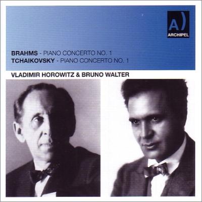 【CD輸入】 Brahms ブラームス / ブラームス：ピアノ協奏曲第１番、チャイコフスキー：ピアノ協奏曲第１番 ホロヴィッツ、ワ