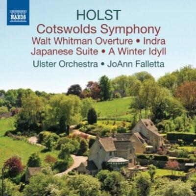【CD輸入】 Holst ホルスト / コッツウォルド交響曲、日本組曲、交響詩『インドラ』、他 ファレッタ＆アルスター管弦楽団 送
