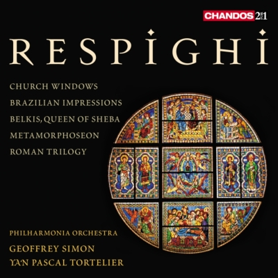 【CD輸入】 Respighi レスピーギ / 『シバの女王ベルキス』、『教会のステンドグラス』、ローマ三部作、他 Ｇ．サイモン、Ｙ