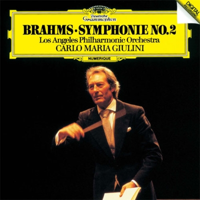 【SHM-CD国内】 Brahms ブラームス / 交響曲第2番 カルロ・マリア・ジュリーニ＆ロサンジェルス・フィル