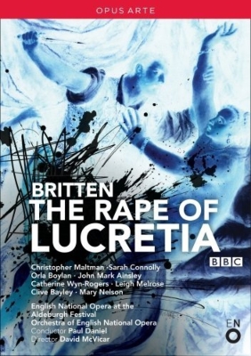 【DVD】 Britten ブリテン / 『ルクレツィアの陵辱』全曲 マクヴィカー演出、Ｐ．ダニエル＆イングリッシュ・ナショナル・オ