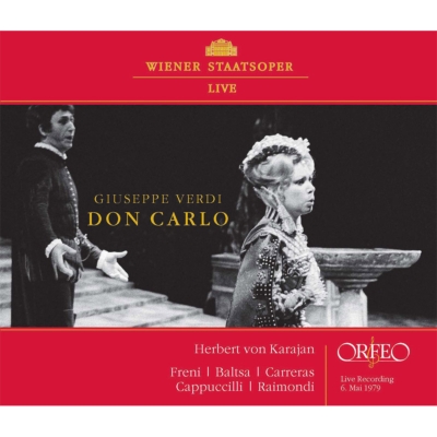 【CD輸入】 Verdi ベルディ / 『ドン・カルロ』全曲 カラヤン＆ウィーン国立歌劇場、カレーラス、フレーニ、ライモンディ、他