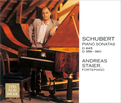 【CD国内】 Schubert シューベルト / ピアノ・ソナタ第１６、１９、２０、２１番 シュタイアー（フォルテピアノ）（３ＣＤ）