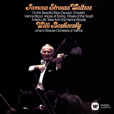 【CD国内】 Strauss J2 シュトラウス2世 （ヨハン） / 美しく青きドナウ〜ワルツ名曲集 ボスコフスキー＆ウィーン・ヨハン・