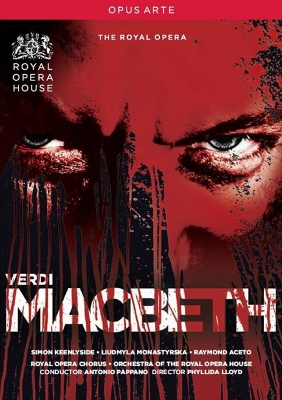 【DVD】 Verdi ベルディ / 『マクベス』全曲 P.ロイド演出、アントニオ・パッパーノ＆コヴェント・ガーデン王立歌劇場、キー