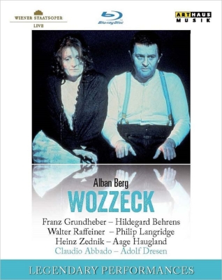 【Blu-ray】 Berg ベルク / 『ヴォツェック』全曲 ドレーゼン演出、アバド＆ウィーン国立歌劇場、グルントヘーバー、ベーレン