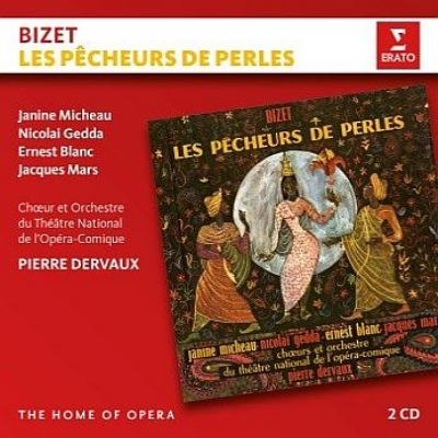 【CD輸入】 Bizet ビゼー / 『真珠採り』全曲 ピエール・デルヴォー & パリ・オペラ・コミーク、ジャニーヌ・ミショー、ニコ