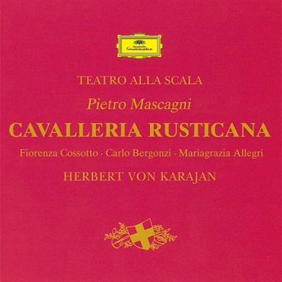 【Hi Quality CD】 Mascagni マスカーニ / 『カヴァレリア・ルスティカーナ』全曲 ヘルベルト・フォン・カラヤン＆スカラ座、