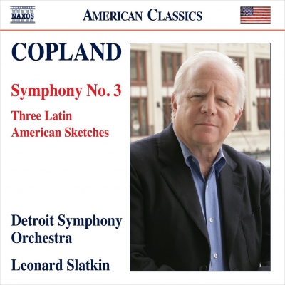 【CD輸入】 Copland コープランド / 交響曲第3番、3つのラテン・アメリカン・スケッチ レナード・スラトキン＆デトロイト交響