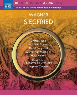 【BLU-RAY AUDIO】 Wagner ワーグナー / 『ジークフリート』全曲 ヤープ・ファン・ズヴェーデン＆香港フィル、マティアス・ゲ