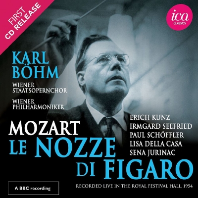 【CD輸入】 Mozart モーツァルト / 『フィガロの結婚』全曲 カール・ベーム＆ウィーン国立歌劇場、クンツ、デラ・カーザ、他