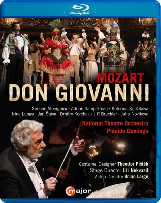 【Blu-ray】 Mozart モーツァルト / 『ドン・ジョヴァンニ』全曲 ネクヴァシール演出、プラシド・ドミンゴ＆プラハ国立歌劇場