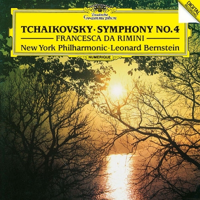 【Hi Quality CD】 Tchaikovsky チャイコフスキー / 交響曲第4番、『フランチェスカ・ダ・リミニ』 レナード・バーンスタイン