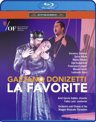【Blu-ray】 Donizetti ドニゼッティ / 『ファヴォリータ』全曲（フランス語） ガルシア＝バルデス演出、ルイージ＆フィレン