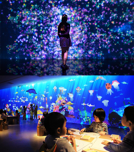 チームラボアイランド 踊る！美術館と、学ぶ！未来の遊園地