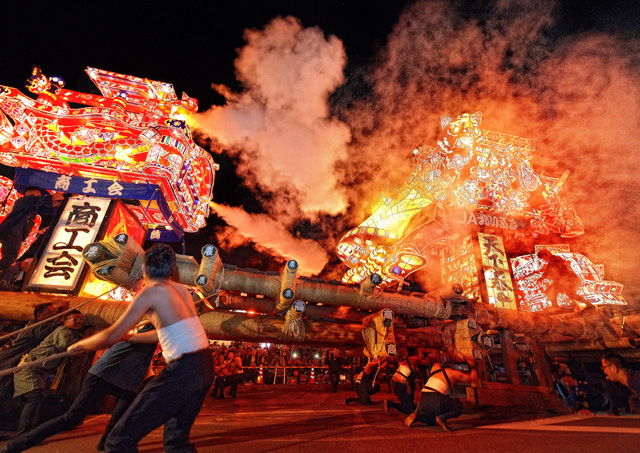 夜高あんどんまつり