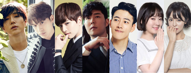 yesung 舞台、メイビー、ハッピーエンドのパンフレットと生写真2