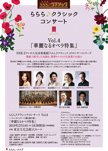 ららら♪クラシック コンサート Vol.4
