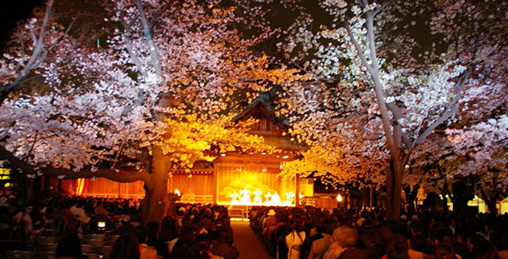 第27回 奉納 靖國神社 夜桜能