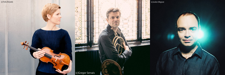 イザベル・ファウスト、トゥーニス・ファン・デァ・ズヴァールト＆アレクサンドル・メルニコフ～ホルン三重奏の夕べ～