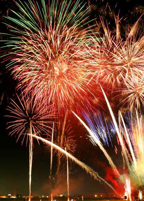 第70回北日本新聞納涼花火高岡会場