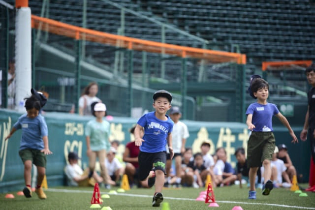 ～甲子園キッズフェスタ×NOBY SPORTS CLUB～ 足が速くなるかけっこ教室