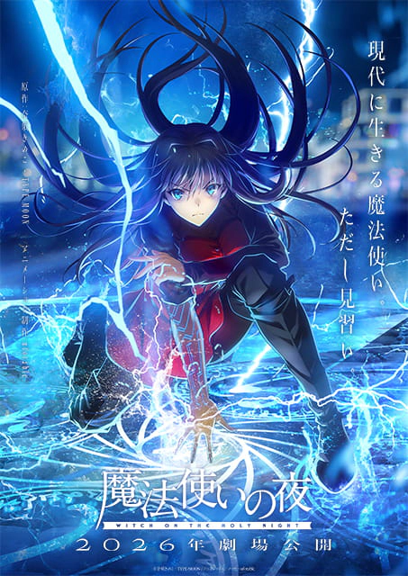 劇場アニメーション『魔法使いの夜』のポスター画像