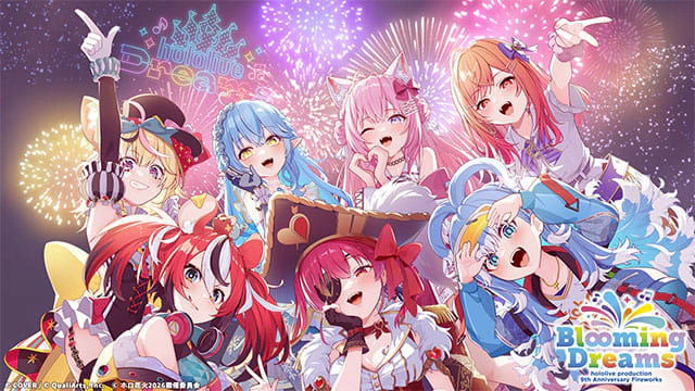 ~ hololive production 9th Anniversary Fireworks ~Blooming Dreams