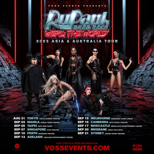 RuPaul's Drag Race Werq The World Tour 2023｜ライブ・コンサートのチケット ローチケ[ローソンチケット]