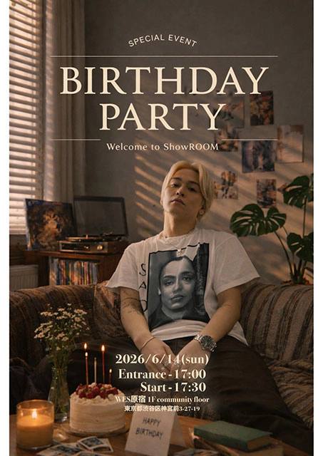 BirthDay Party Welcome to Show ROOM