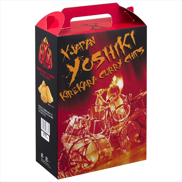 YOSHIKI伝説キレ辛カレーチップス』など即完に|邦楽・K-POP