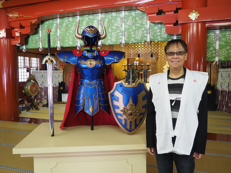 ドラゴンクエストミュージアム 伝説のロト装備お清めレポート イベント おでかけ