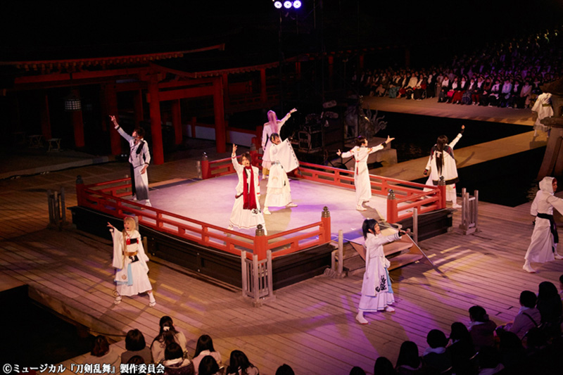 公演レポ 嚴島神社 世界遺産登録 周年記念奉納行事 ミュージカル 刀剣乱舞 In 嚴島神社 2 5次元 舞台