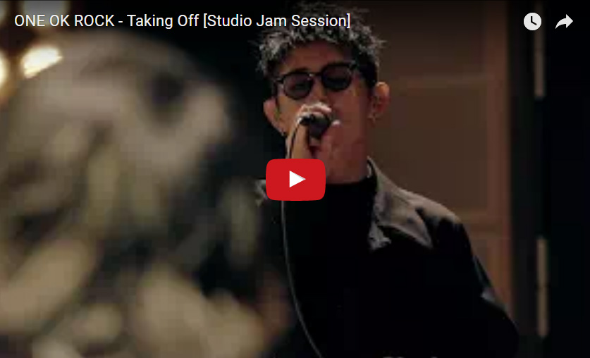 One Ok Rock Taking Off スタジオセッション映像を公開 邦楽 K Pop