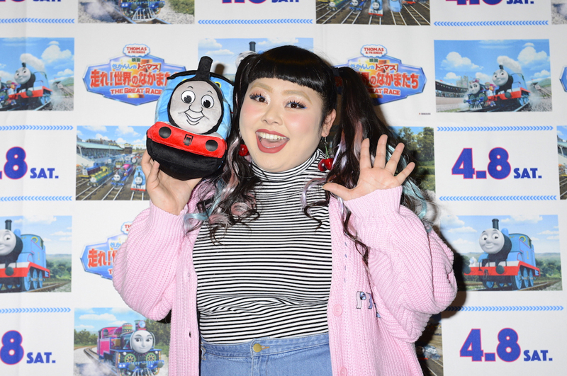 渡辺直美 きかんしゃトーマス で声優にチャレンジ アニメ キャラクター