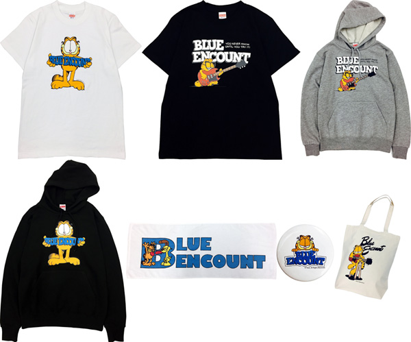 Blue Encount ガーフィールド コラボアイテム発売 邦楽 K Pop
