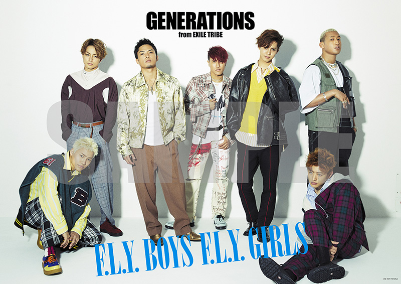 Generations 特典ポスターのデザインを公開 邦楽 K Pop