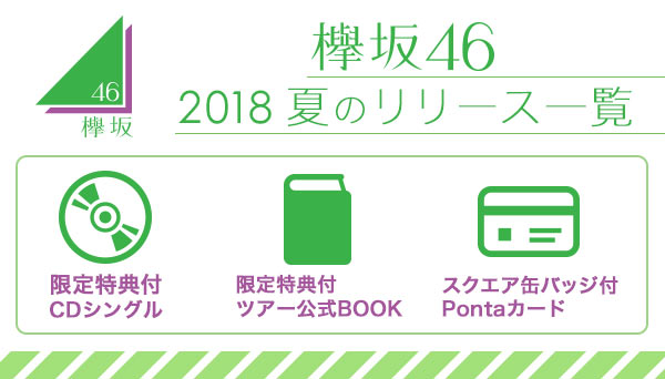 欅坂46 ニューシングルにLoppi・HMVだけの限定特典！！｜HMV&BOOKS